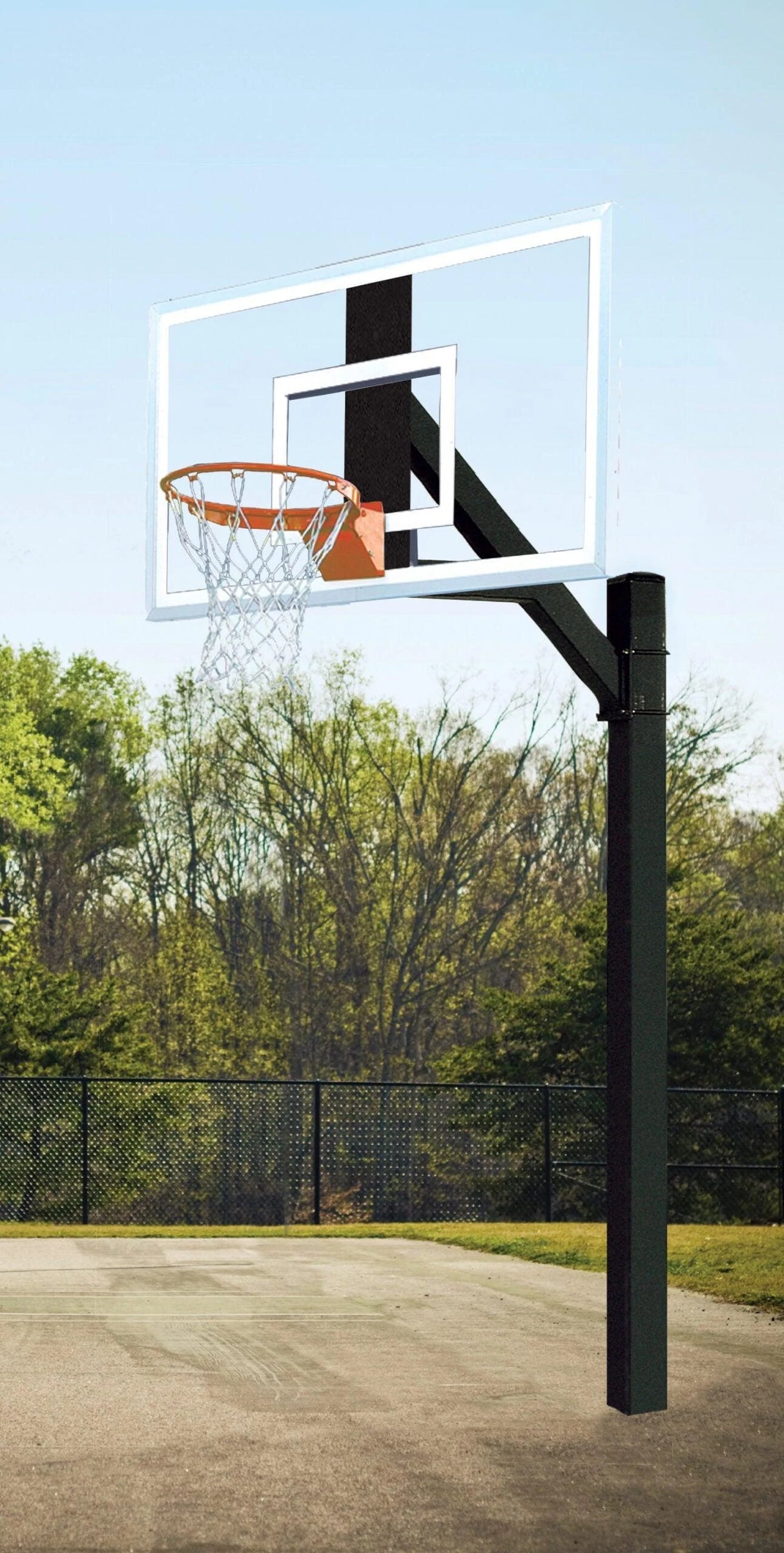 Bison Basketball Ultimate Jr. Unbreakable Polycarbonate Playground System