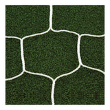 Gill Athletics 8' X 24' X 6'6" Hexagonal Braided Soccer Net-1