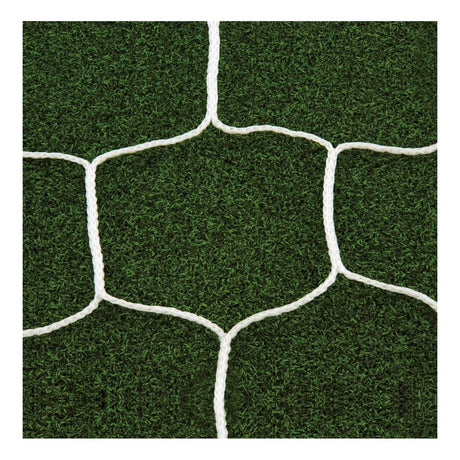 Gill Athletics 8' X 24' X 6'6" Hexagonal Braided Soccer Net-1