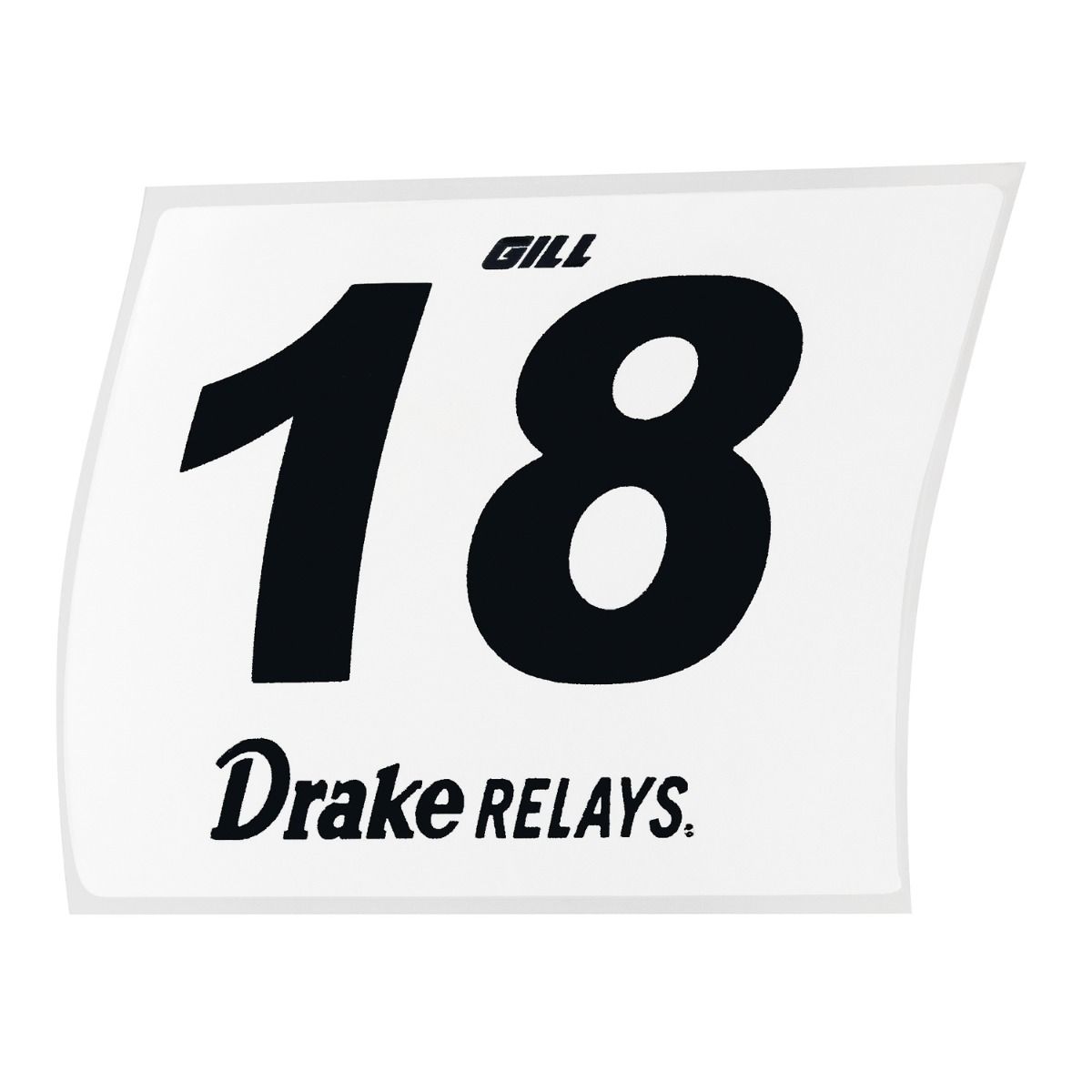 Gill Athletics Track & Field Hip Numbers Set (100)