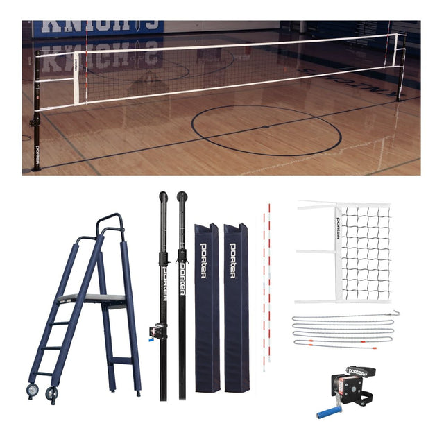 Porter Volleyball Powr Carbon Ii Vb Competition Plus Package-1