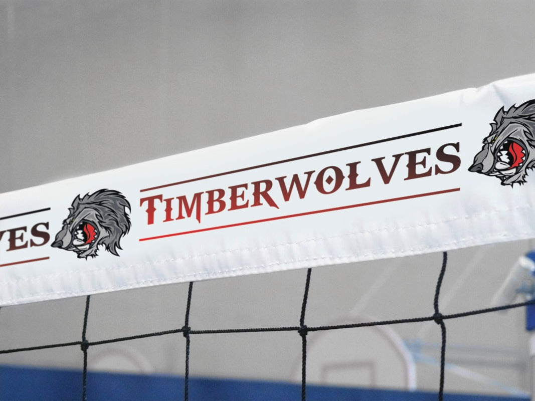 Porter Volleyball Net Sleeve With Custom Graphics-2