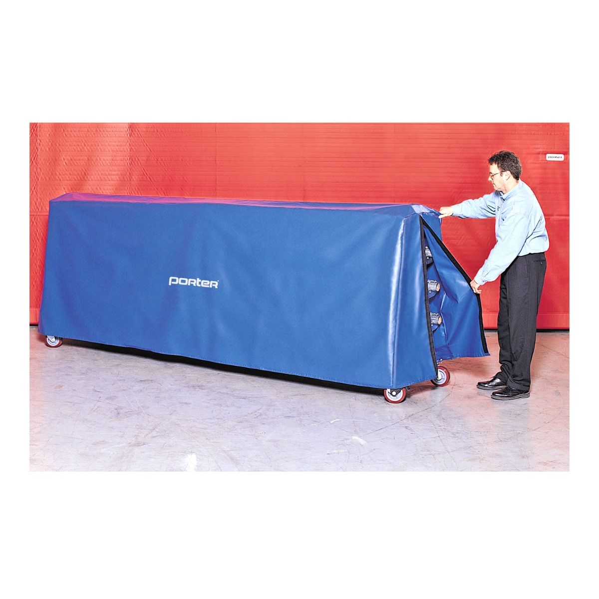 Porter Basketball Floor Cover Storage Cart Dust Cover-2