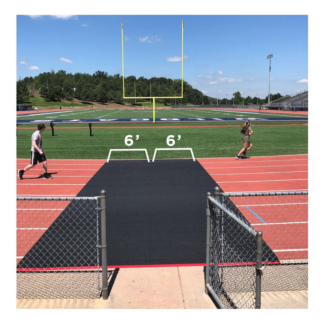Gill Athletics Track Armor; 6' Wide; Charcoal-1