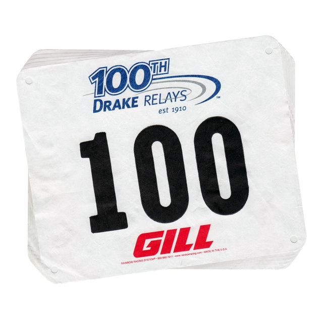 Gill Athletics Track & Field Customized Competitor Numbers
