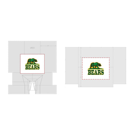 Gill Athletics Track & Field Standard Size Custom Graphic; Landing System Weather Cover-2