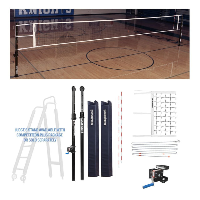 Porter Volleyball Powr Carbon Ii Vb Competition Package-1