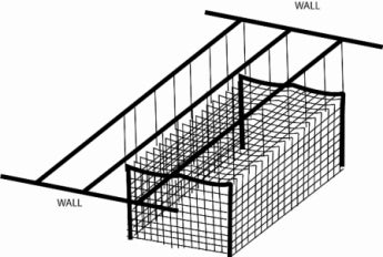 Trigon Sports Baseball Indoor Ceiling Suspension Kit