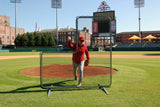 Trigon Sports Baseball ProCage Premium L-Screen 7ftx7ft Frame with Net