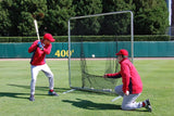 Trigon Sports Baseball ProCage Premium Sock Net Screen with Net 7'x7'