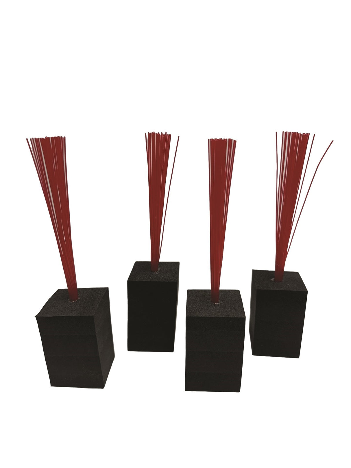 Trigon Sports Baseball Trigon Sports Set of 4 Feathered Base Plugs