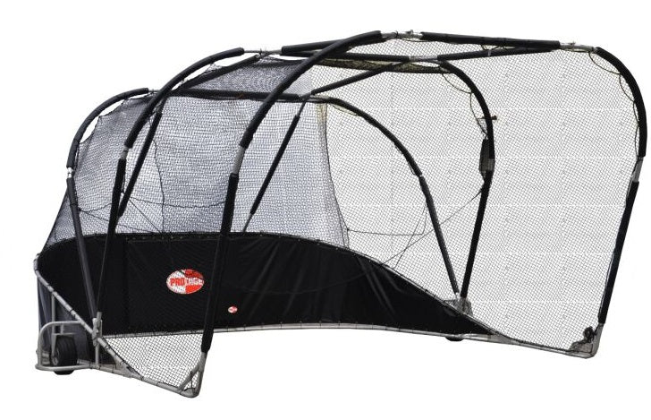 Trigon Sports Soccer ProCage Professional Portable Batting Cage - Black Skirt, Black Padding 



**SHIPS AS 1 PALLET with 9 PIECES AND 6 BUNDLES OF PIPE**