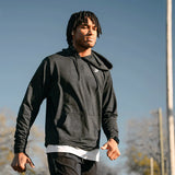 Phenom Elite Men's Nano Fleece Short Sleeve Performance Hoodie-7