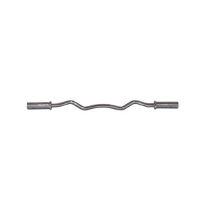 York Barbell 4′ International Chrome Curl Bar