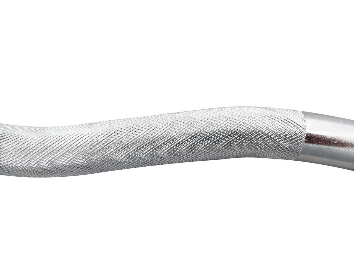 York Barbell E-28″ Solid Steel Rev. Curl Bar-2