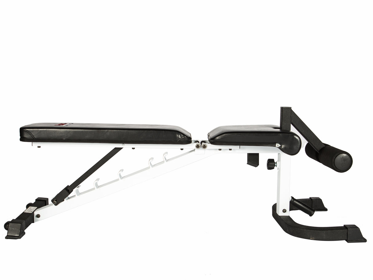 York Barbell FTS FID Adjustable Bench Press w/ Foot Hold-down-5