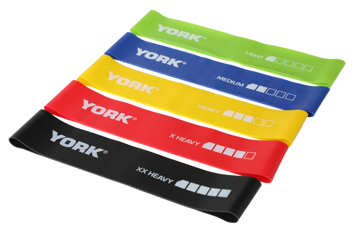 York Barbell 5-Piece Resistance Loop Set-3