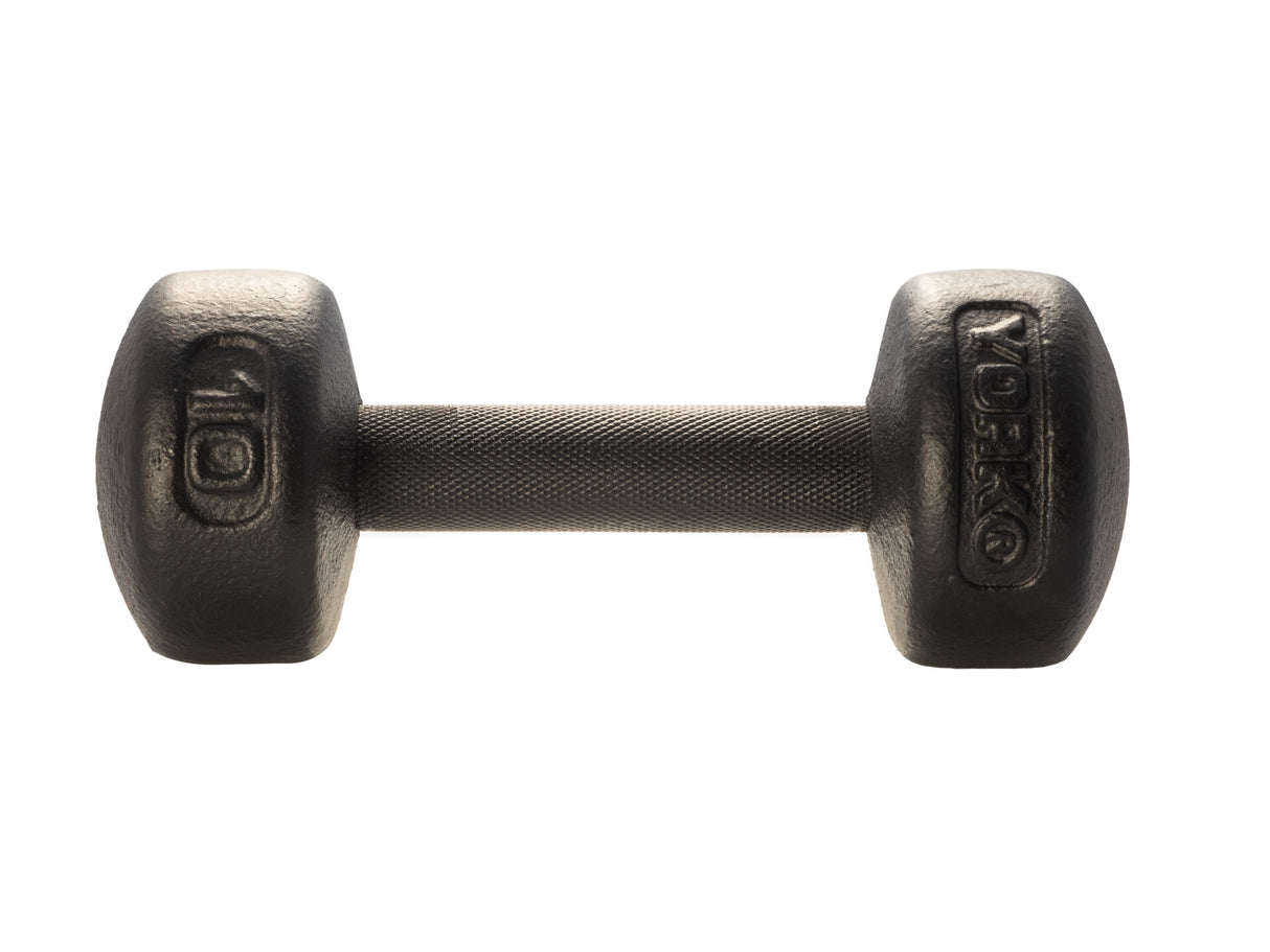 York Barbell Legacy Solid Round Dumbbell-4