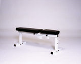 York Barbell Pro Series Bench 305 FI White- Front Adjustable, Back Adjustable C/U-2