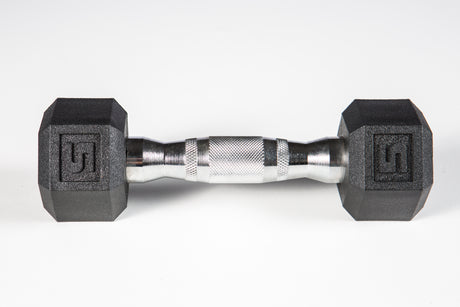 York Barbell PVC Hex Dumbbell – Chrome Ergo Handle-1