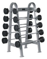 York Barbell ETS Fixed Straight And Curl Barbell Rack-1