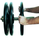 York Barbell Iso-Grip Steel Olympic Plate Set-3