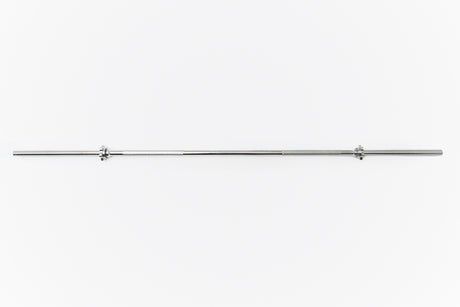 York Barbell Chrome Spin-Lock Weight Bar w/ Spin-Lock Collars-1