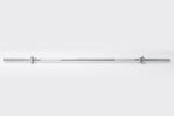 York Barbell Chrome Spin-Lock Weight Bar w/ Spin-Lock Collars-2