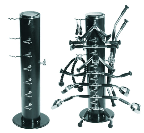 York Barbell Vertical Machine Bar Rack