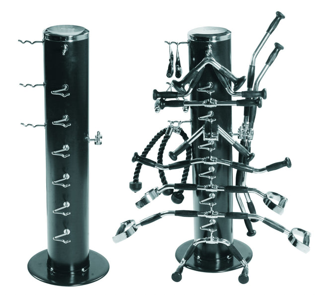 York Barbell Vertical Machine Bar Rack