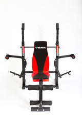 York Barbell Aspire 220 Folding Bench with Arm/Leg Curl/Butterfly-4