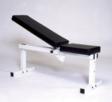 York Barbell Pro Series 205 FI White Flat Adjustable Incline Bench Press-2