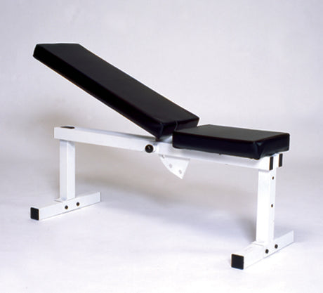 York Barbell Pro Series 205 FI White Flat Adjustable Incline Bench Press-2