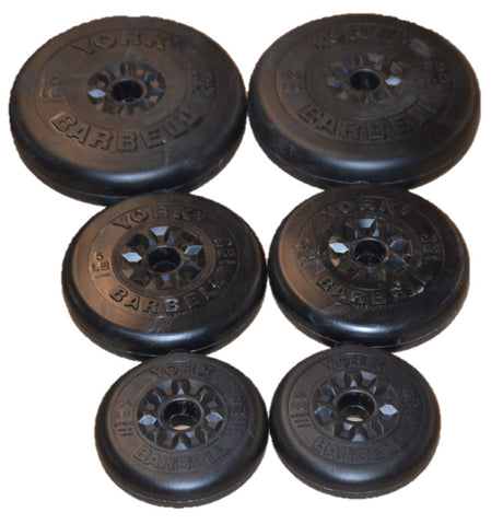 York Barbell Aerobic Weight Plate Set