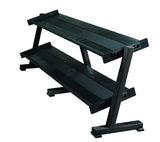 York Barbell Hex Professional Tray Dumbbell Rack
