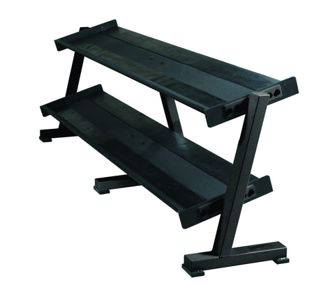York Barbell Hex Professional Tray Dumbbell Rack