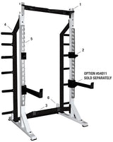 York Barbell STS Self Standing Half Rack-4