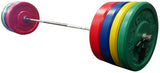 York Barbell Rubber Training Bumper Plate Set (Color, Metric)-2