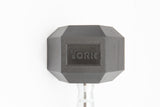 York Barbell Rubber Hex Dumbbell-2