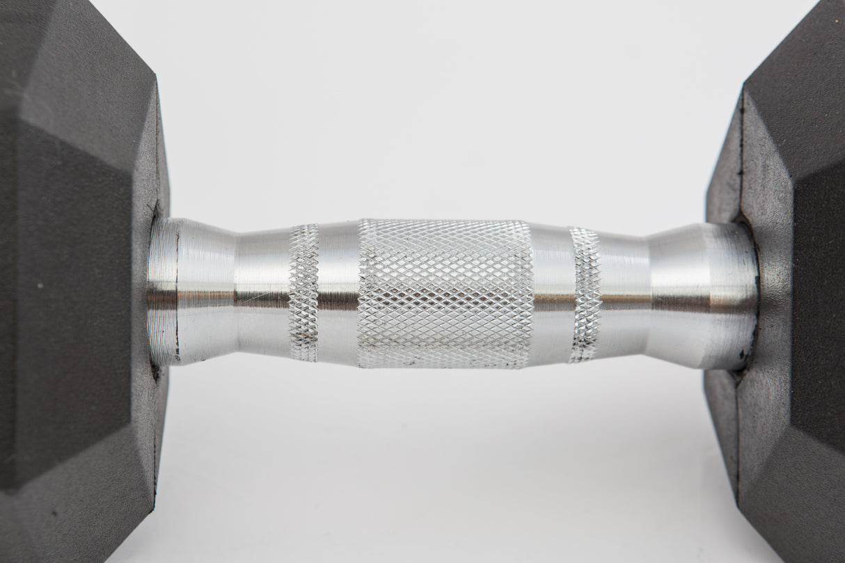 York Barbell Rubber Hex Dumbbell-4