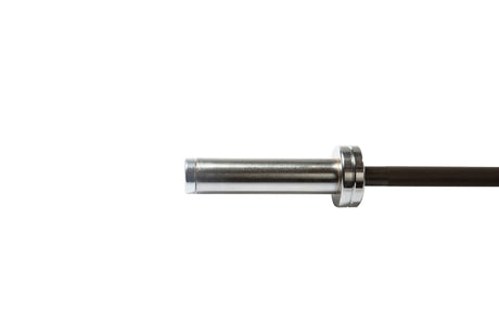 York Barbell 6′ International Black Oxide Bar-2