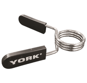 York Barbell 2″ Spring Collars – Chrome / Bulk (Pair)