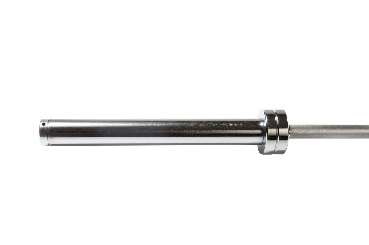 York Barbell Men’s North American Chrome Olympic Training Weight Bar-2