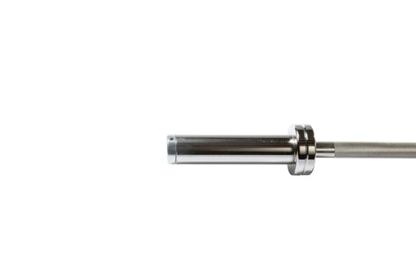 York Barbell 6′ International Chrome Olympic Bar – 28mm-2