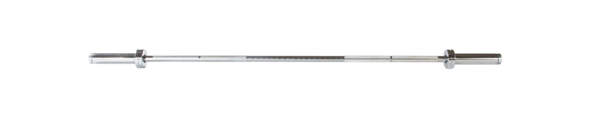 York Barbell 6′ International Chrome Olympic Bar – 28mm-3