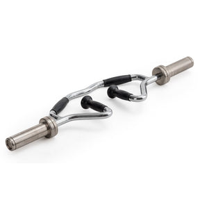 York Barbell International “Bi-Tri-Trap” Bar w/ Rubber Grips