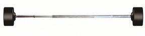 York Barbell Rubber Fixed Pro Straight Barbell