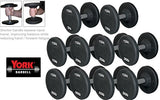 York Barbell Pro Style Dumbbell Set-2