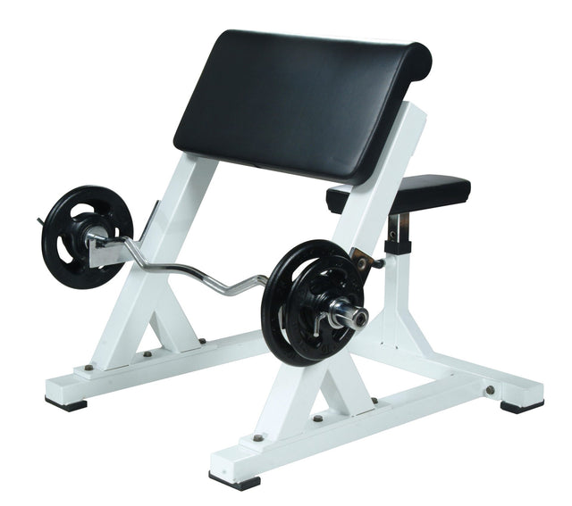 York Barbell STS Preacher Curl Machine-1