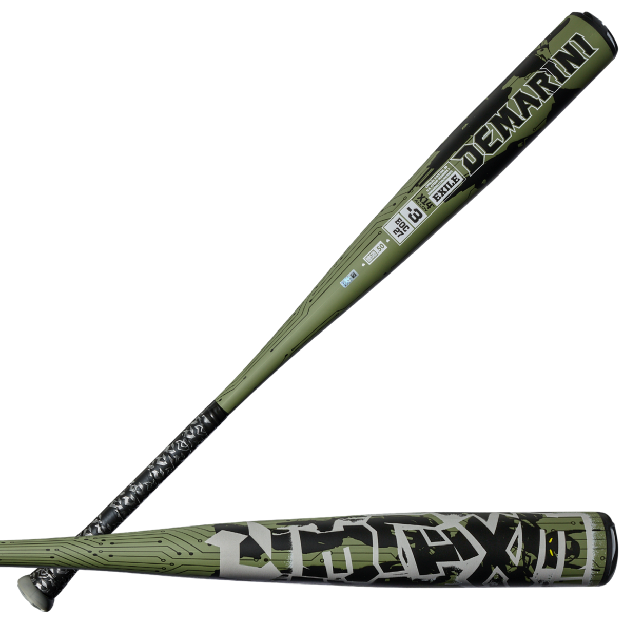 2027 DeMarini Exile -3 BBCOR Baseball Bat-6